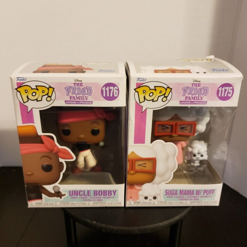 Funko Pop Proud Family Uncle Bobby 1176 Sugar Momma 1175